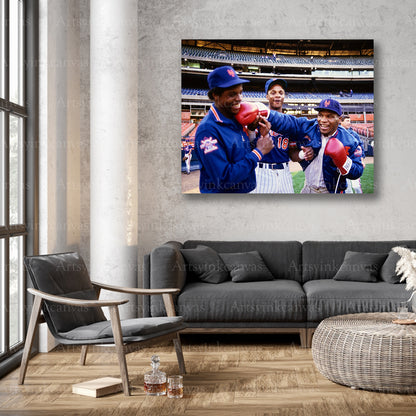 Dwight Gooden Strawberry Mike Tyson collector wall decor