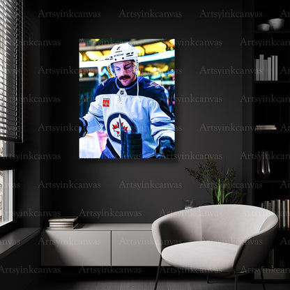 Dylan DeMelo NHL practice wall decor