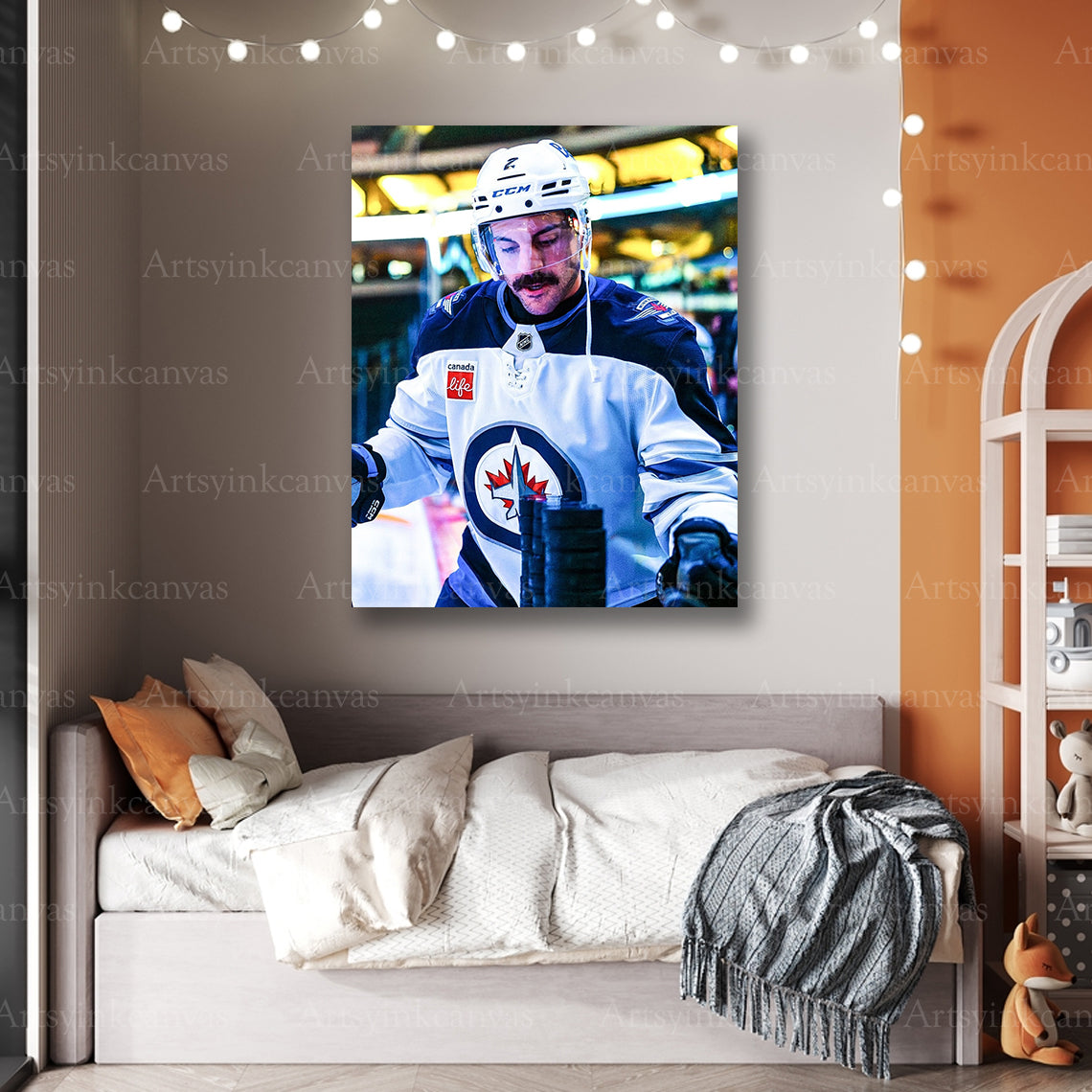 Premium Dylan DeMelo hockey canvas print