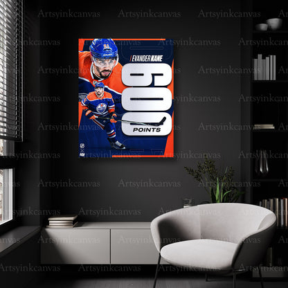 Evander Kane NHL career achievement wall decor