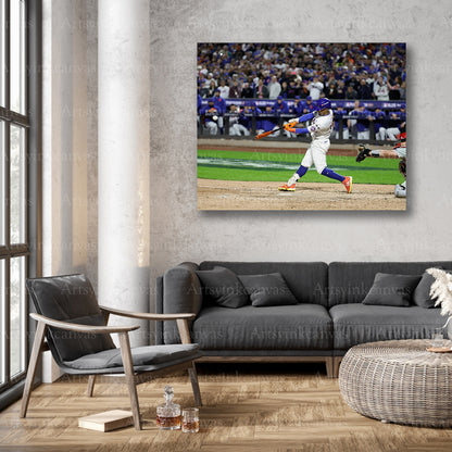 New York Mets Francisco Lindor playoff wall decor
