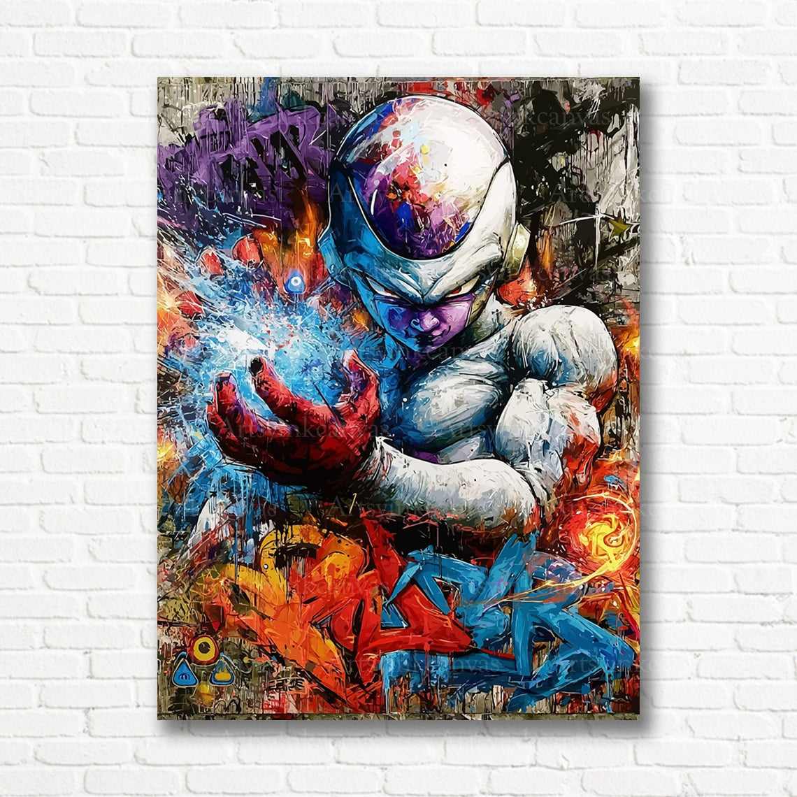 Frieza Supernova Dragon Ball canvas print