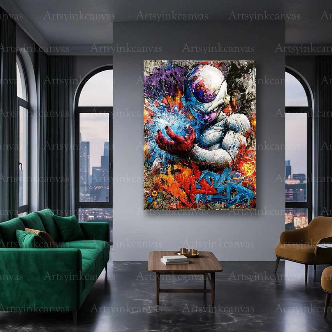 Frieza Supernova anime canvas art