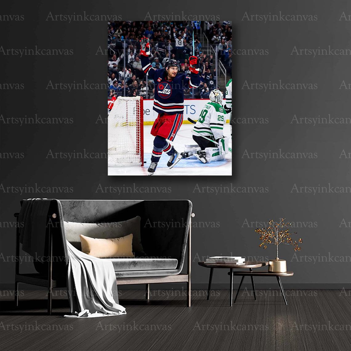 Gabriel Vilardi hockey collector canvas art