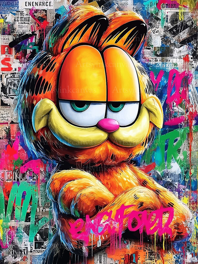 Garfield canvas wall art