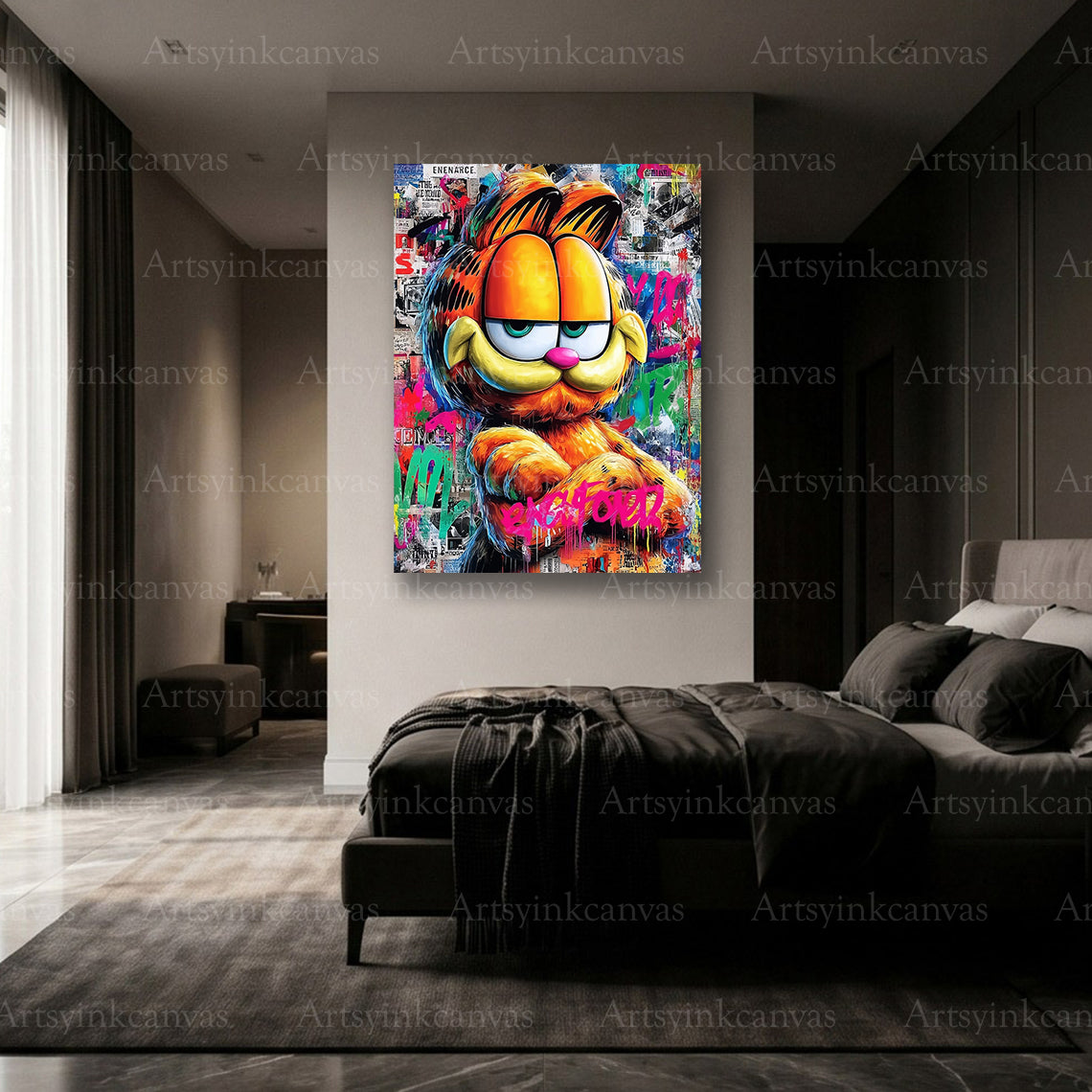 Premium Garfield wall art