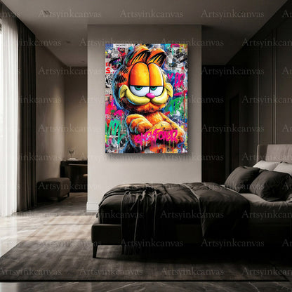 Premium Garfield wall art