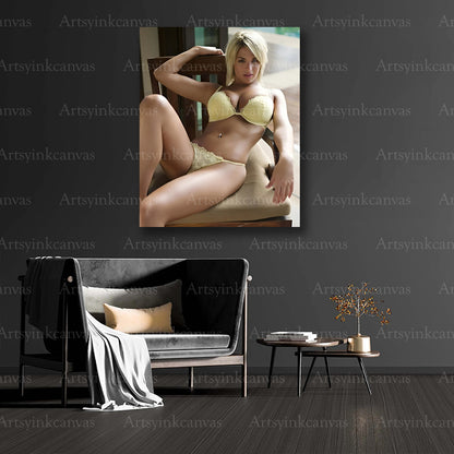 Gemma Atkinson Signature Style Canvas Wall Art