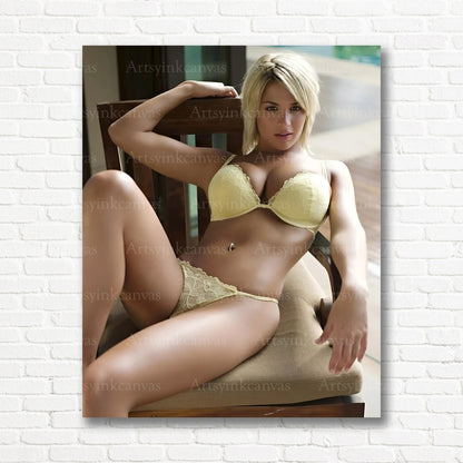 Gemma Atkinson Signature Style Canvas Wall Art
