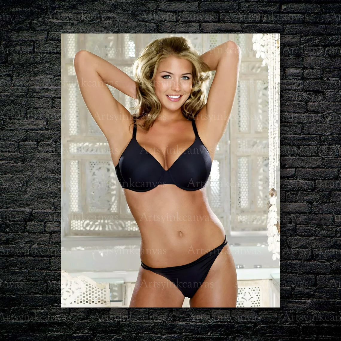Gemma Atkinson Timeless Celebrity Canvas Wall Art