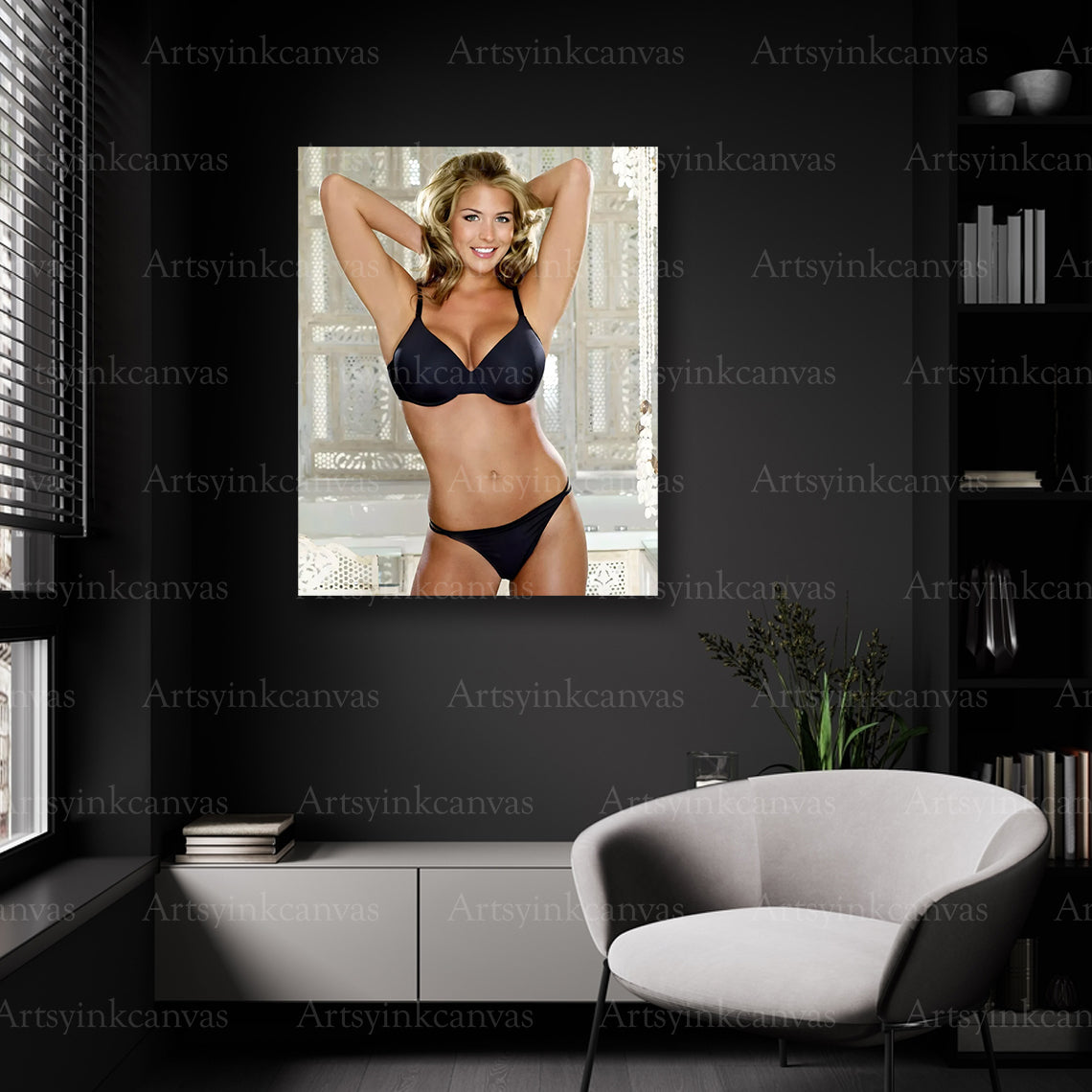 Gemma Atkinson Timeless Celebrity Canvas Wall Art