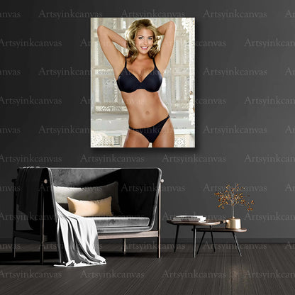 Gemma Atkinson Timeless Celebrity Canvas Wall Art