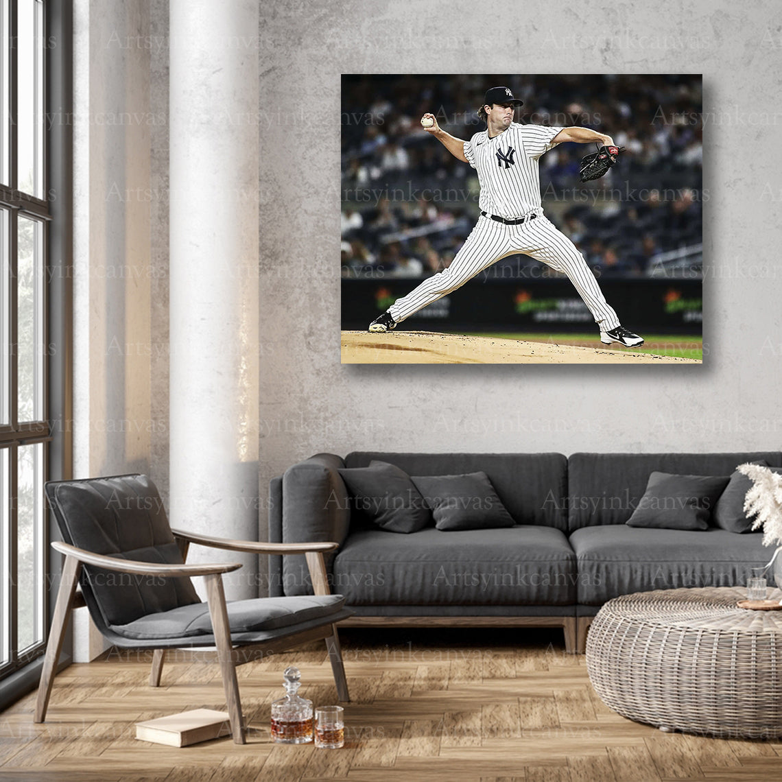 New York Yankees Gerrit Cole wall decor