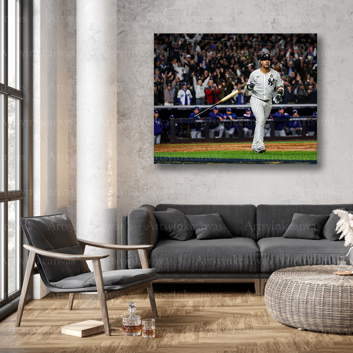 New York Yankees Gleyber Torres World Series wall decor