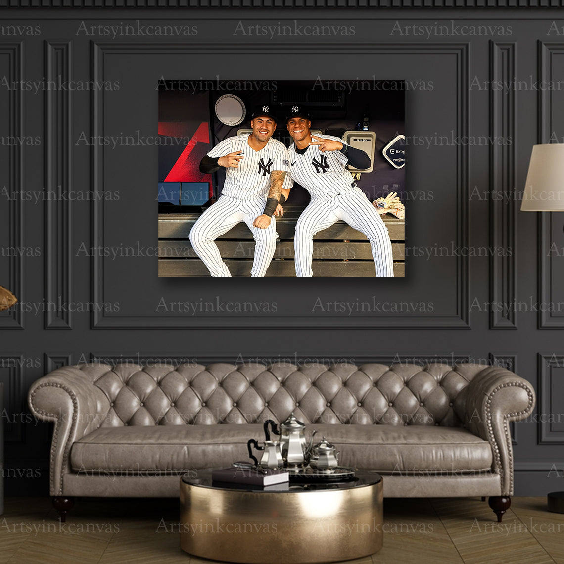 Premium Gleyber Torres Juan Soto Yankees canvas art