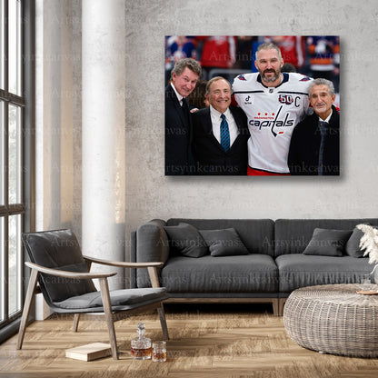 Washington Capitals 895 goal milestone wall decor