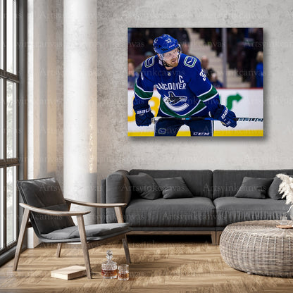 Vancouver Canucks Henrik Sedin wall decor
