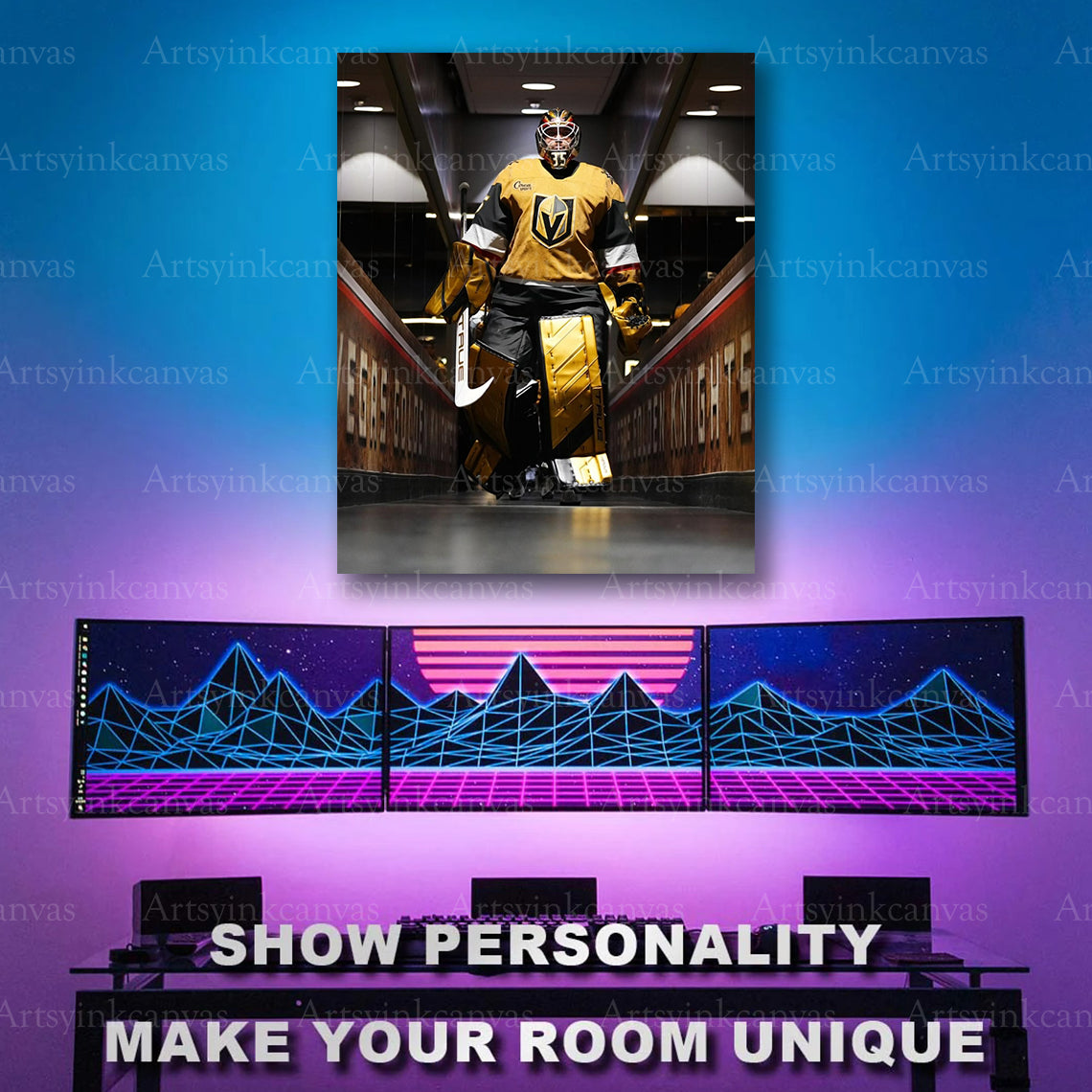 Vegas Golden Knights Ilya Samsonov artwork