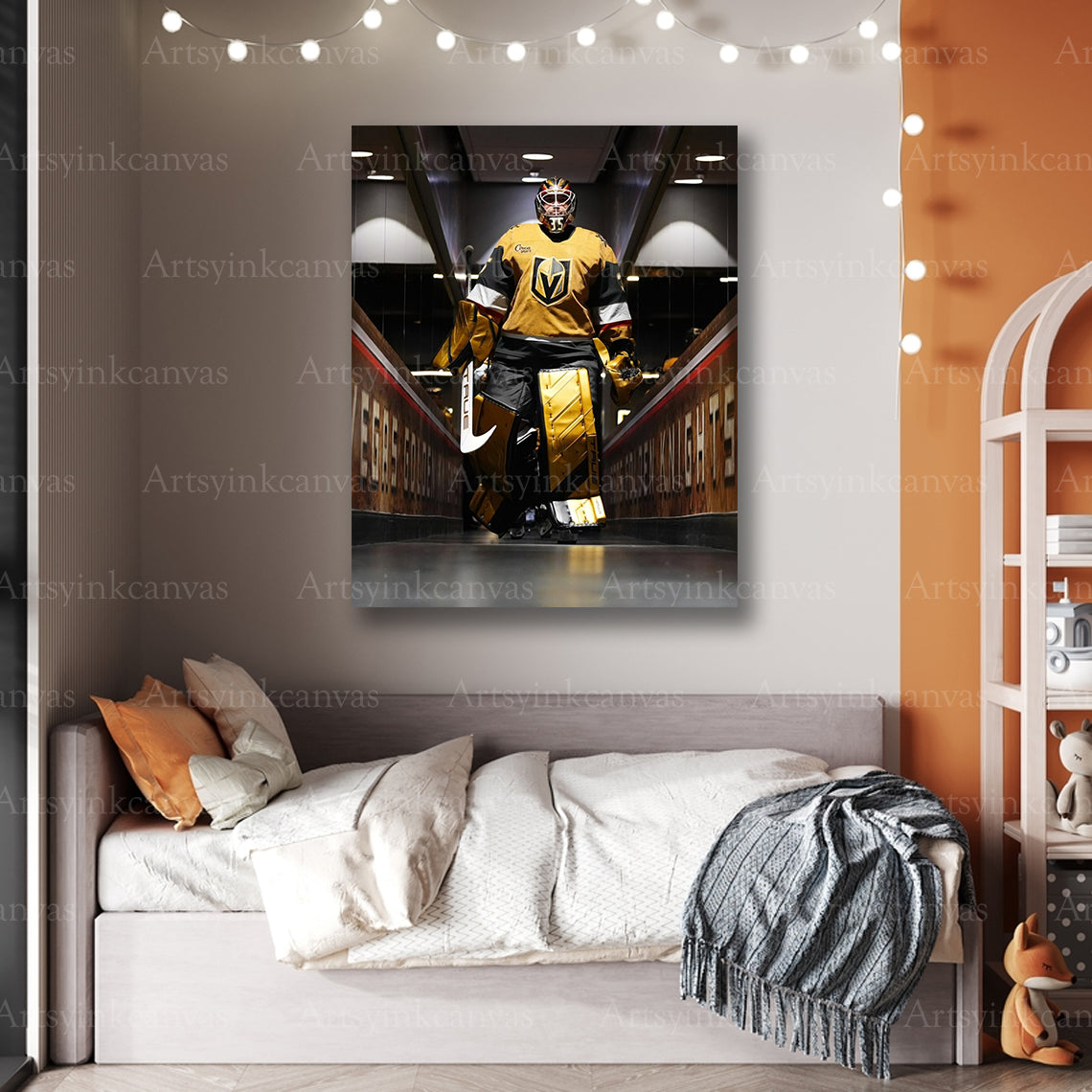 Premium Ilya Samsonov hockey canvas print