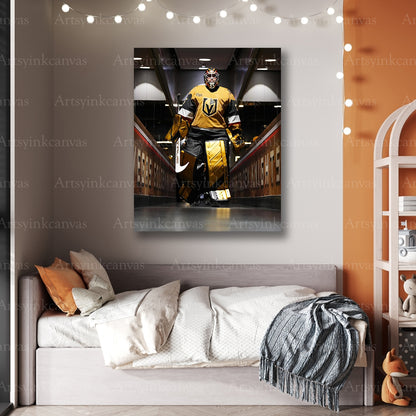 Premium Ilya Samsonov hockey canvas print