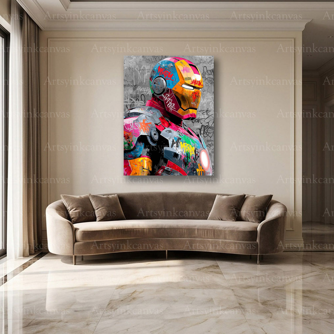 Iron Man Arc Reactor superhero wall decor