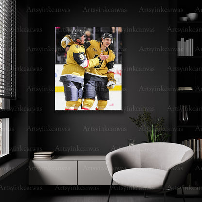 Golden Knights celebration wall decor