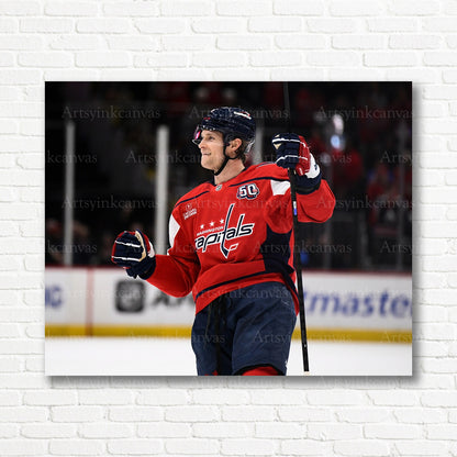 Jakob Chychrun NHL goal celebration canvas print