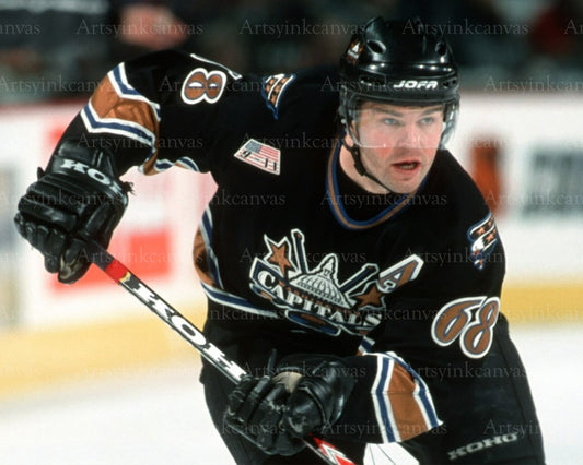 Jaromir Jagr action canvas wall art