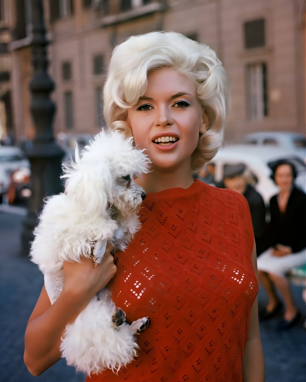 Jayne Mansfield vintage celebrity canvas print for classic decor
