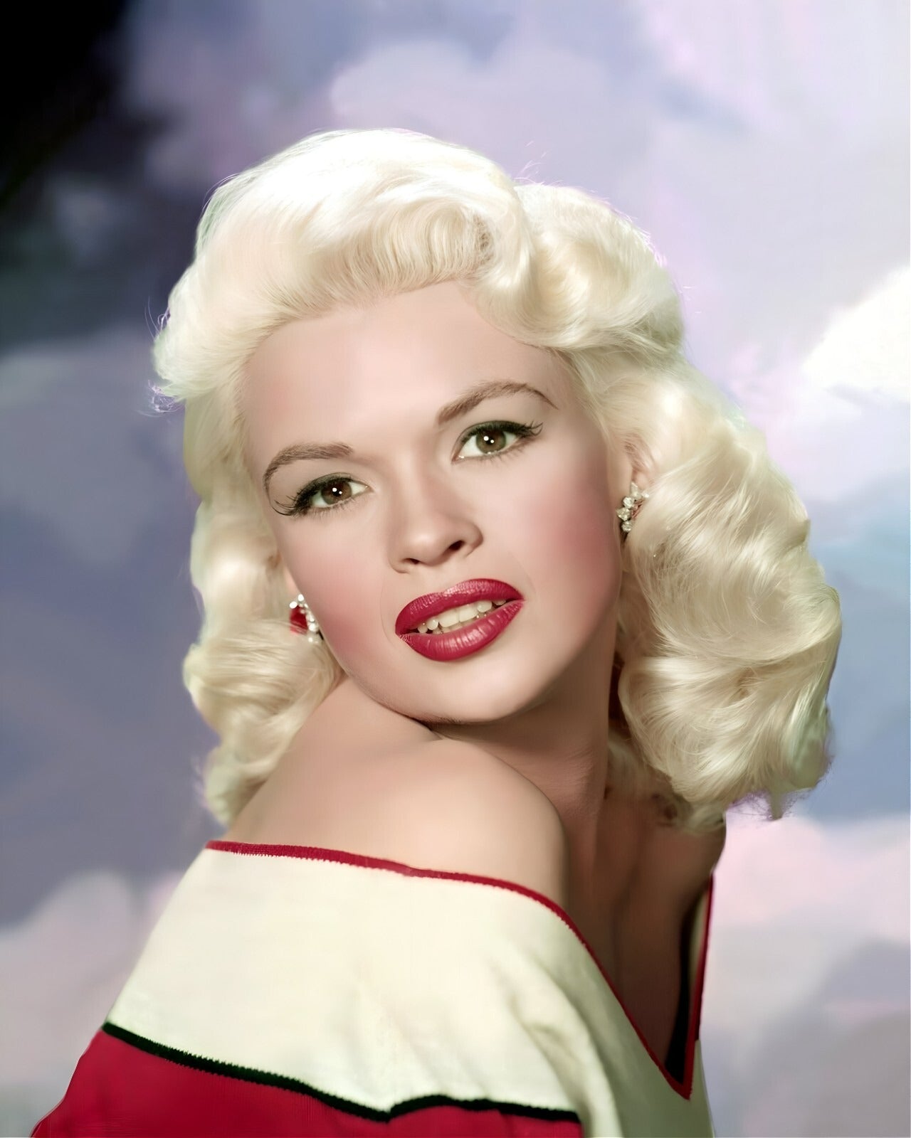 Jayne Mansfield vintage Hollywood canvas print for collectors