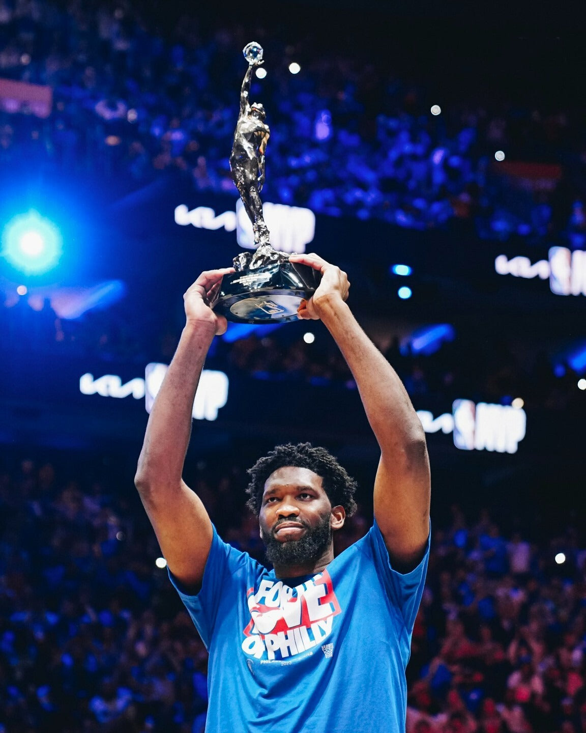 Joel Embiid NBA MVP Philadelphia 76ers canvas wall art