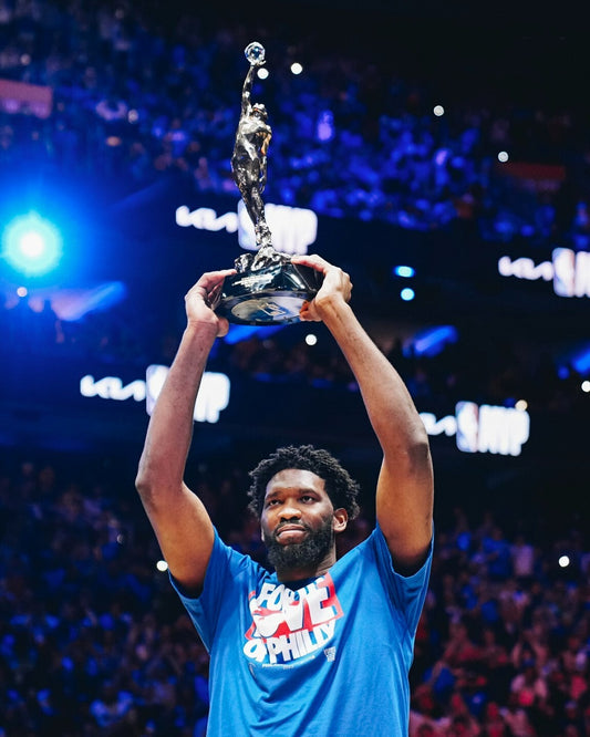 Joel Embiid NBA MVP Philadelphia 76ers canvas wall art