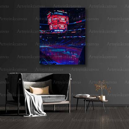John Carlson collector hockey canvas art
