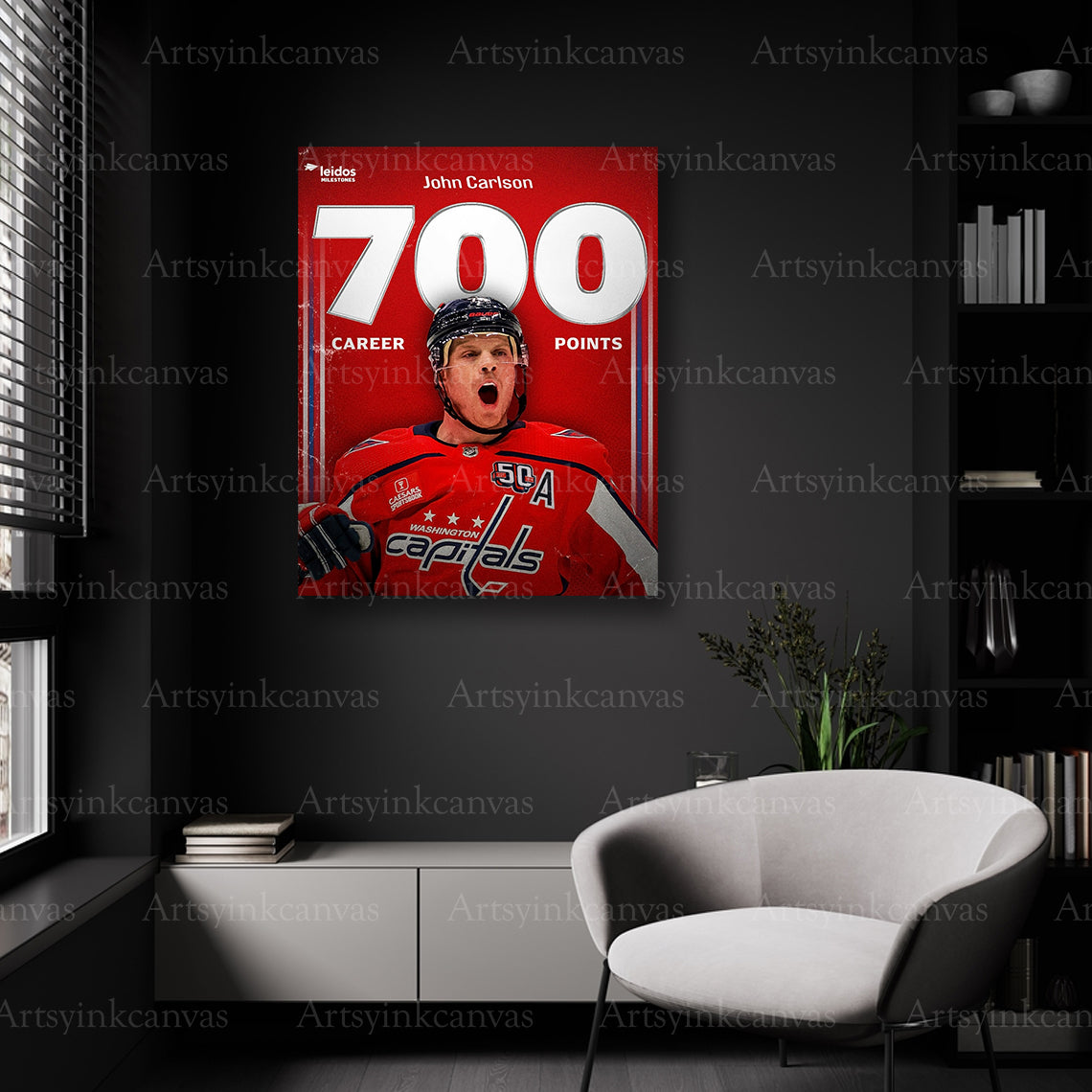 Washington Capitals John Carlson wall decor