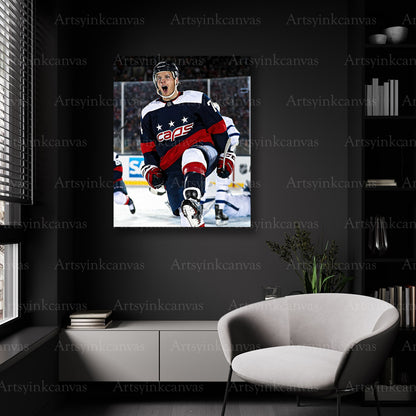 Washington Capitals goal celebration wall decor