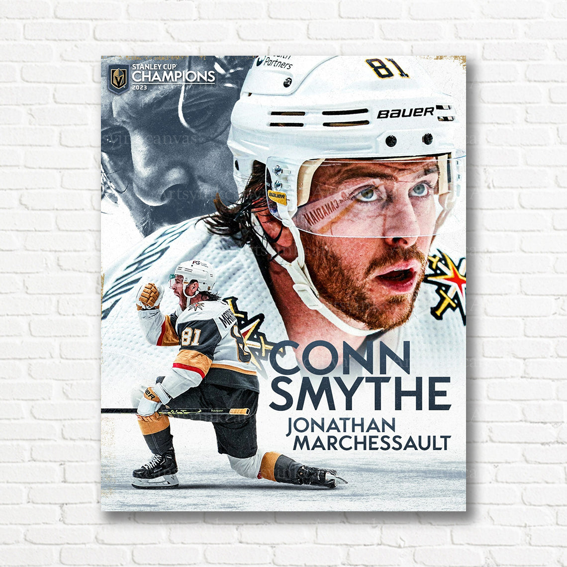Jonathan Marchessault Vegas Golden Knights canvas print