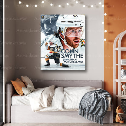 Premium Jonathan Marchessault Conn Smythe canvas print