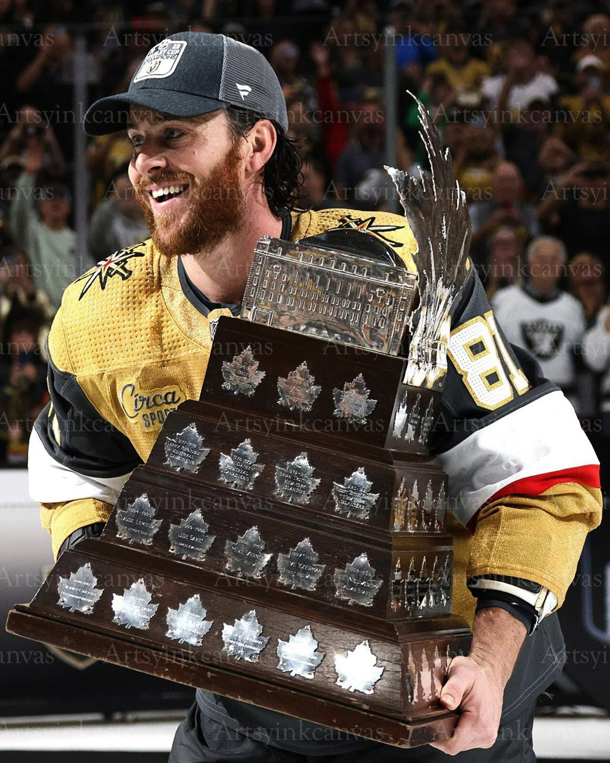 Jonathan Marchessault Conn Smythe Winner canvas wall art