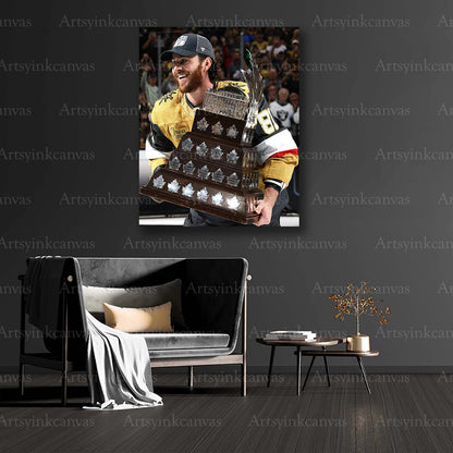 Jonathan Marchessault collector hockey canvas art