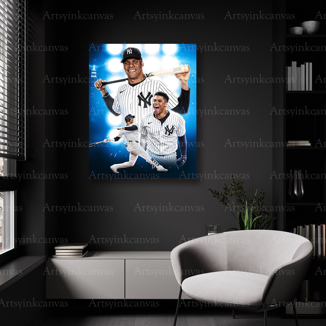 New York Yankees Juan Soto postseason wall decor