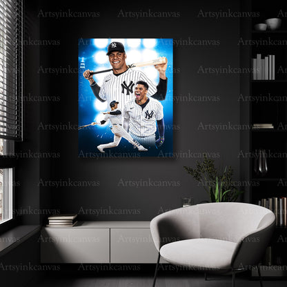 New York Yankees Juan Soto postseason wall decor