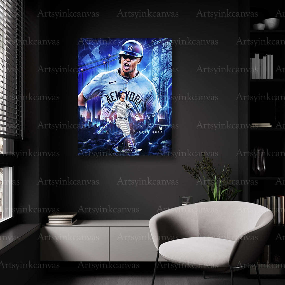 New York Yankees Juan Soto wall decor