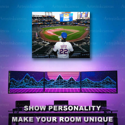 Juan Soto New York Mets stadium artwork