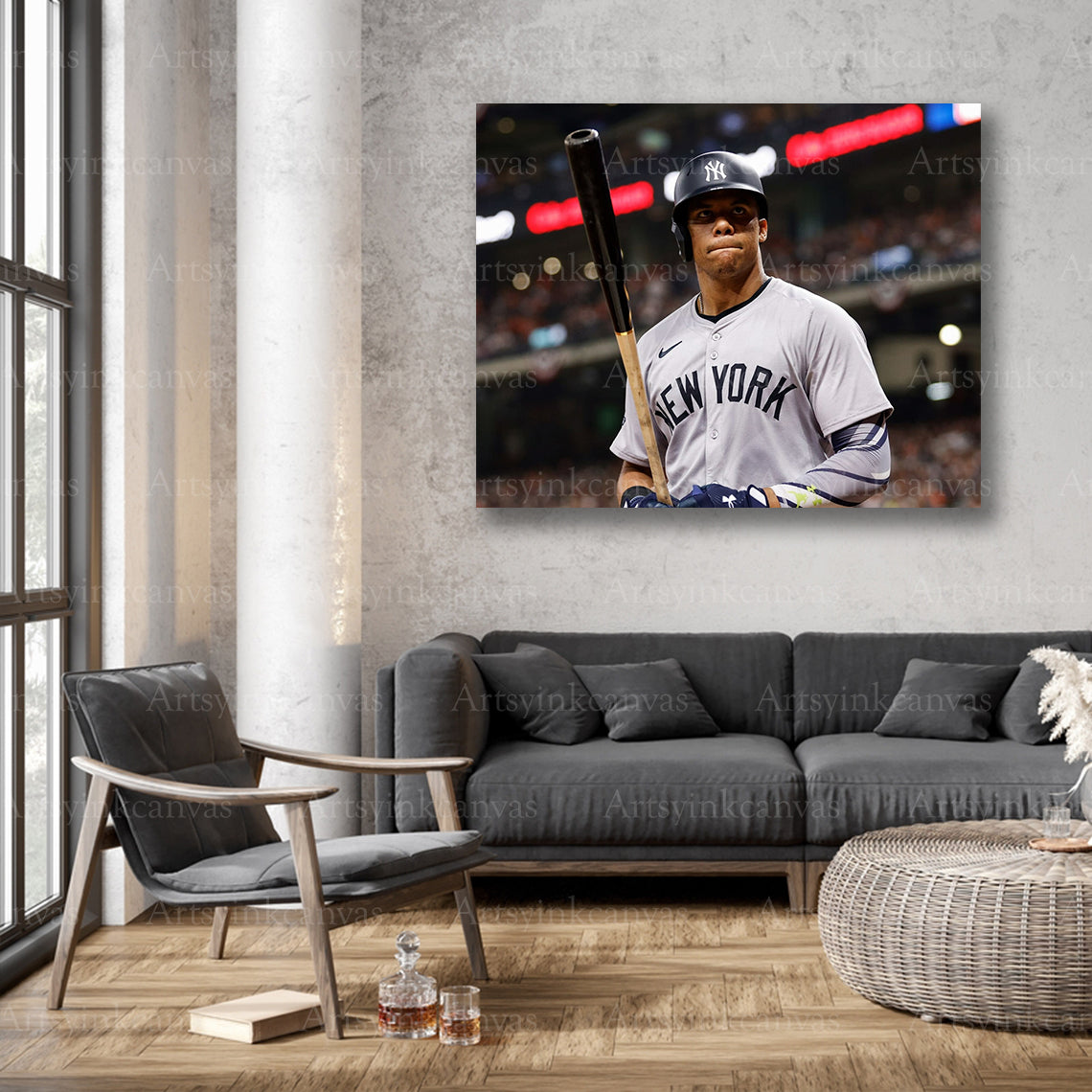 New York Yankees Juan Soto wall decor