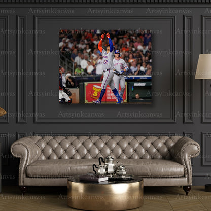 Premium Juan Soto Mets canvas art