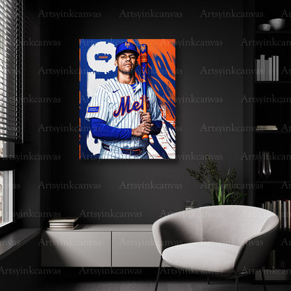 New York Mets Juan Soto collage wall decor