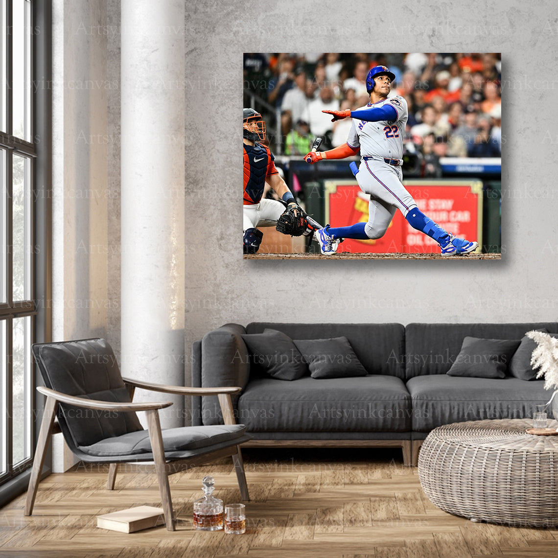 New York Mets Juan Soto debut wall decor