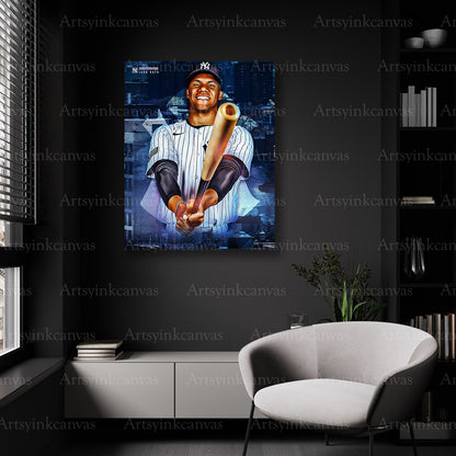 New York Yankees Juan Soto welcome wall decor