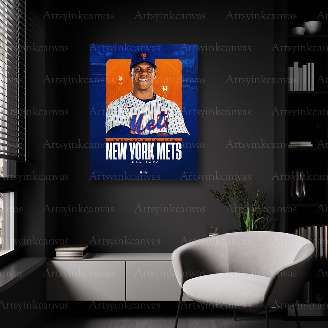 Juan Soto baseball superstar wall decor