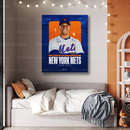 Premium Juan Soto New York Mets canvas art